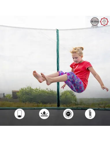 TRAMPOLINA Ogrodowa ULTRASPORT 244cm 8FT z Siatką Wewnętrzną TUV GS