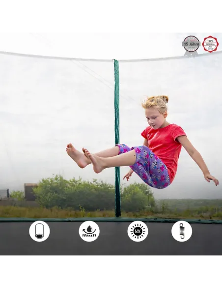 TRAMPOLINA Ogrodowa ULTRASPORT 244cm 8FT z Siatką Wewnętrzną TUV GS