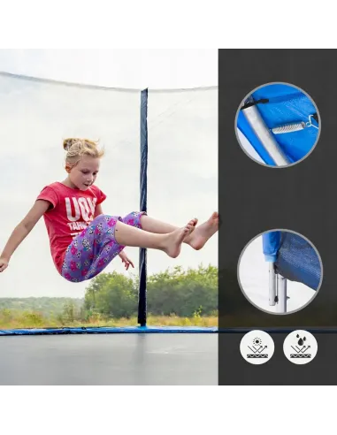 TRAMPOLINA Ogrodowa ULTRASPORT 244cm 8FT z Siatką Wewnętrzną TUV GS