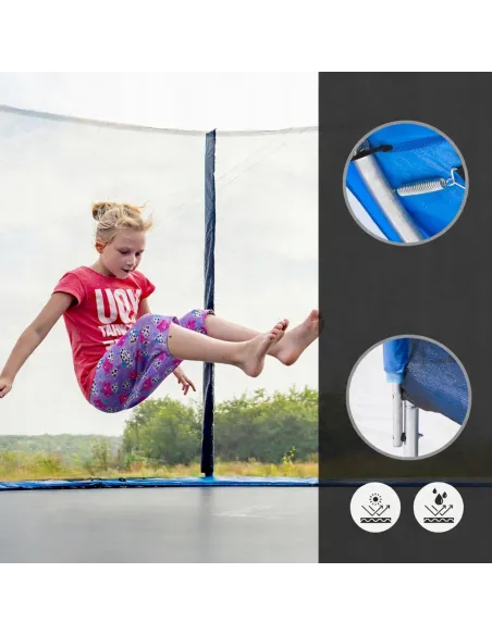TRAMPOLINA Ogrodowa ULTRASPORT 244cm 8FT z Siatką Wewnętrzną TUV GS