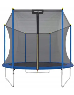 WIELKA TRAMPOLINA Ogrodowa ULTRASPORT 305cm 10FT z Siatką 2