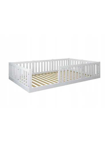Łóżko Montessori 200x140 Niskie - Łóżko Dziecięce - Podłogowe - Drewniane