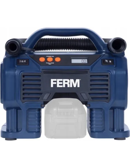 KOMPRESOR AKUMULATOROWY FERM Bezolejowy Sprężarka 11bar 20v + AKUMULATOR