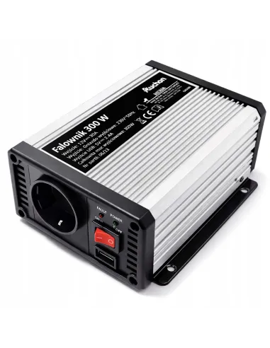 PRZETWORNICA SAMOCHODOWA12V 230V 300W 600W + USB