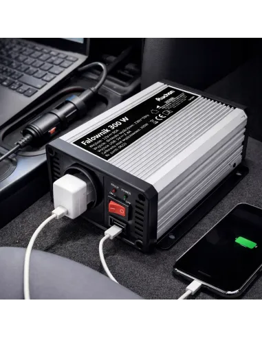 PRZETWORNICA SAMOCHODOWA12V 230V 300W 600W + USB