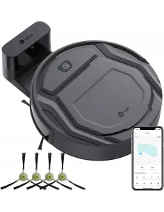 LEFANT M210 Robot Odkurzający MOCNY 2200Pa Wi-Fi App 7,8cm Auto Ładowanie