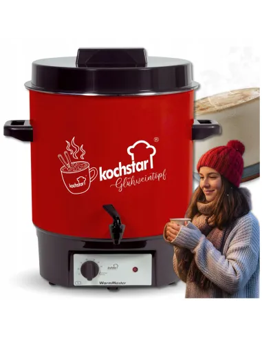 Elektryczny Garnek do Pasteryzacji Warnik KOCHSTAR 1800W 27l 30-100st C