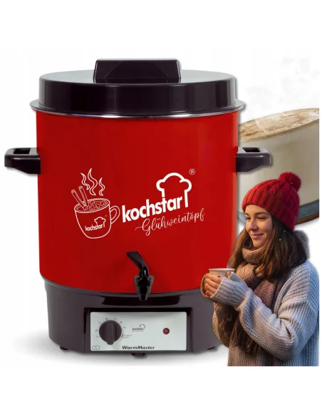 Elektryczny Garnek do Pasteryzacji Warnik KOCHSTAR 1800W 27l 30-100st C