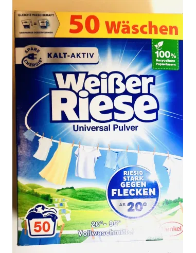 Proszek do prania uniwersalnego Weisser Riese 50 prań DE