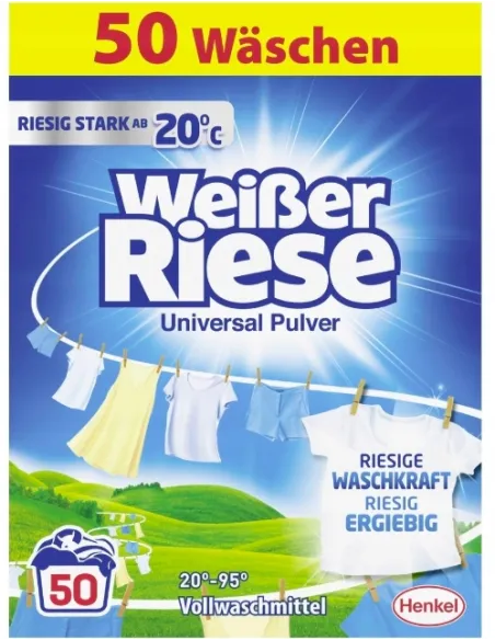 Proszek do prania uniwersalnego Weisser Riese 50 prań DE