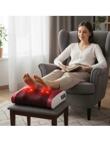 MASAŻER SZYI KARKU PLECÓW NÓG CIAŁA GRZEJĄCY SHIATSU AKTYWNY MASAŻ