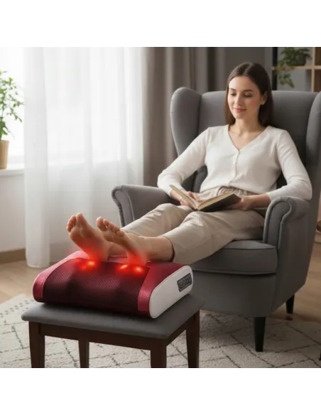 MASAŻER SZYI KARKU PLECÓW NÓG CIAŁA GRZEJĄCY SHIATSU AKTYWNY MASAŻ