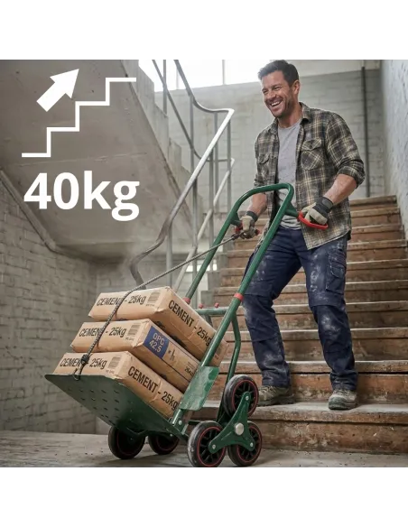 WÓZEK TRANSPORTOWY SCHODOWY 6-KOŁOWY MAGAZYNOWY PLATFORMOWY SKŁADANY