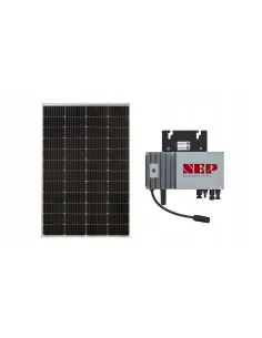 ZESTAW Fotowoltaiczny 350w 2 Panel Solarny 175W + Mikroinwerter 600W WiFi
