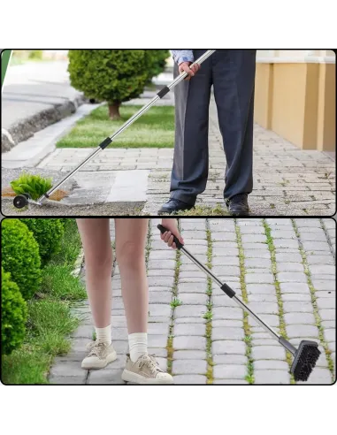 WYRYWACZ DO CHWASTÓW TELESKOPOWY REGULOWANY WYCINAK OGRODOWY METALOWY 3w1