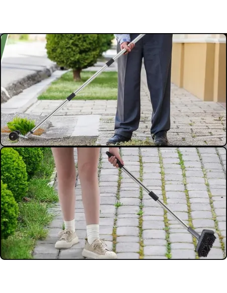WYRYWACZ DO CHWASTÓW TELESKOPOWY REGULOWANY WYCINAK OGRODOWY METALOWY 3w1