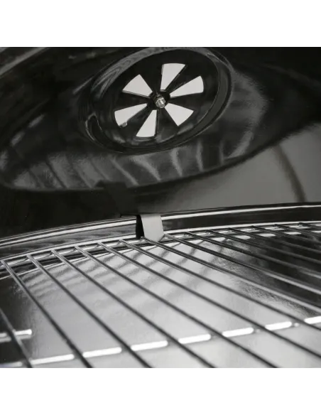 XXL GRILL Węglowy z POPIELNIKIEM na Kółkach BBQ Naterial 57cm