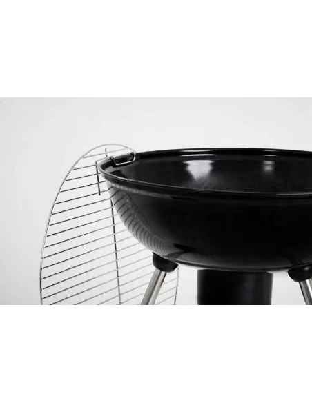 XXL GRILL Węglowy z POPIELNIKIEM na Kółkach BBQ Naterial 57cm
