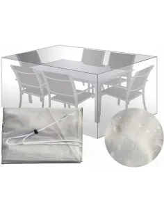 POKROWIEC na MEBLE Ogrodowe Stół Przezroczysty 235 x 135 x 94 cm